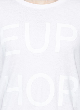 Detail View - Click To Enlarge - RAG & BONE - 'Euphoria' print T-shirt