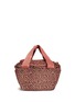 Back View - Click To Enlarge - SEE BY CHLOÉ - 'Joy Rider' small leopard print puffer nylon shoulder bag