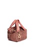 Front View - Click To Enlarge - SEE BY CHLOÉ - 'Joy Rider' small leopard print puffer nylon shoulder bag