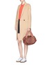 Figure View - Click To Enlarge - SEE BY CHLOÉ - 'Joy Rider' small leopard print puffer nylon shoulder bag