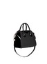 Figure View - Click To Enlarge - GIVENCHY - 'Antigona' small python panel patent leather bag