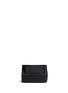 Back View - Click To Enlarge - GIVENCHY - 'Pandora' velvet stud leather wristlet pouch