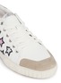 Detail View - Click To Enlarge - ASH - 'Majestic' metallic star appliqué leather sneakers