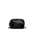Back View - Click To Enlarge - VINTAGE CHANEL - Small lizard leather crossbody camera bag