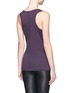 Back View - Click To Enlarge - RAG & BONE - Racer-back cotton-jersey tank top