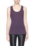 Main View - Click To Enlarge - RAG & BONE - Racer-back cotton-jersey tank top