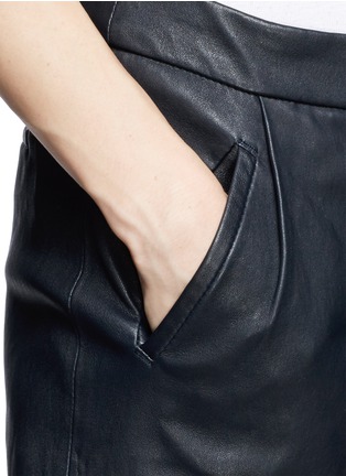 Detail View - Click To Enlarge - J.CREW - Collection leather short 