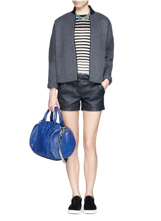Figure View - Click To Enlarge - J.CREW - Collection leather short 