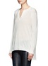 Front View - Click To Enlarge - 3.1 PHILLIP LIM - Slit back layered long-sleeve shirt
