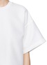 Detail View - Click To Enlarge - 3.1 PHILLIP LIM - Drop shoulder cotton-blend cropped top