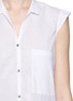 Detail View - Click To Enlarge - HELMUT LANG - Soft cap sleeve shirt