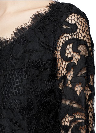 Detail View - Click To Enlarge - DIANE VON FURSTENBERG - Zarita lace dress