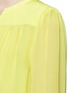 Detail View - Click To Enlarge - DIANE VON FURSTENBERG - Half placket silk chiffon blouse