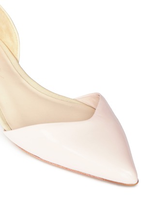 Detail View - Click To Enlarge - 3.1 PHILLIP LIM - 'Devon' brushed leather d'Orsay flats
