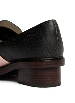 Detail View - Click To Enlarge - 3.1 PHILLIP LIM - Darwin contrast strap brushed leather loafers