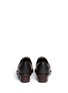 Back View - Click To Enlarge - 3.1 PHILLIP LIM - Darwin contrast strap brushed leather loafers