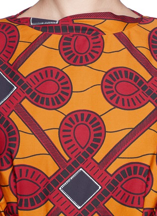 Detail View - Click To Enlarge - STELLA JEAN - Cinzia' tribal print pencil dress
