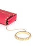 Detail View - Click To Enlarge - VALENTINO GARAVANI - 'Rockstud' leather clutch and bangle