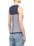 Back View - Click To Enlarge - RAG & BONE - Giselle striped tank top