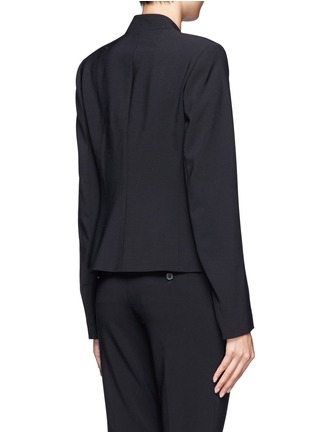Back View - Click To Enlarge - THEORY - Open front blazer