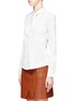 Front View - Click To Enlarge - THEORY - Cotton-blend poplin shirt