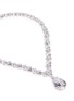 Detail View - Click To Enlarge - CZ BY KENNETH JAY LANE - Cubic zirconia pear pendant necklace