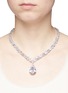 Figure View - Click To Enlarge - CZ BY KENNETH JAY LANE - Cubic zirconia pear pendant necklace