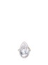 Main View - Click To Enlarge - CZ BY KENNETH JAY LANE - Pear cut cubic zirconia pavé statement ring