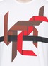 Detail View - Click To Enlarge - NEIL BARRETT - 'Modernist Origami' print T-shirt
