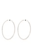 Main View - Click To Enlarge - CZ BY KENNETH JAY LANE - 'Bella Inside Out Hoop' cubic zirconia pavé earrings