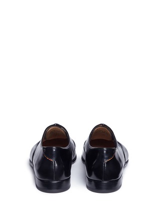 Back View - Click To Enlarge - PAUL SMITH - 'Starling' spazzlato leather Oxfords