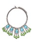 Main View - Click To Enlarge - KENNETH JAY LANE - Crystal teardrop station necklace