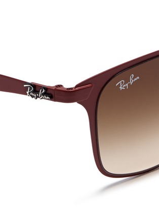 Detail View - Click To Enlarge - RAY-BAN - 'Wayfarer Flat Metal' sunglasses