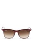 Main View - Click To Enlarge - RAY-BAN - 'Wayfarer Flat Metal' sunglasses