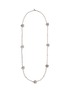 Main View - Click To Enlarge - BUCCELLATI - Silver small floral station necklace