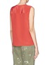 Back View - Click To Enlarge - TORY BURCH - 'Vea' silk pleat blouse