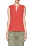 Main View - Click To Enlarge - TORY BURCH - 'Vea' silk pleat blouse