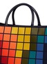 Detail View - Click To Enlarge - ANYA HINDMARCH - 'Pixels Maxi Featherweight Ebury' patchwork suede tote