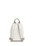 Back View - Click To Enlarge - ANYA HINDMARCH - 'Pixel Smiley Mini' embossed leather backpack