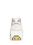 Main View - Click To Enlarge - ANYA HINDMARCH - 'Pixel Smiley Mini' embossed leather backpack