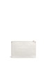 Back View - Click To Enlarge - ANYA HINDMARCH - 'Space Invaders Georgiana' embossed leather clutch