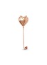 Main View - Click To Enlarge - FORTNUM & MASON - Rose gold-plated heart tea infuser
