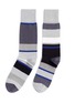 Main View - Click To Enlarge - PAUL SMITH - 'Odd' stripe and colourblock socks