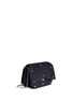 Figure View - Click To Enlarge - GIVENCHY - 'Bow Cut' cross stud leather crossbody bag