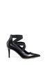 Main View - Click To Enlarge - MICHAEL KORS - 'Viva' crisscross strappy leather pumps