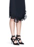 Figure View - Click To Enlarge - MICHAEL KORS - 'Viva' crisscross strappy leather pumps