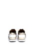 Back View - Click To Enlarge - MICHAEL KORS - 'Allie' colourblock patchwork leather sneakers