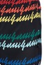 Detail View - Click To Enlarge - GUCCI - Rainbow print silk pyjama pants