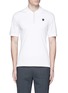 Main View - Click To Enlarge - ALEXANDER MCQUEEN - Logo stud placket polo shirt
