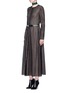 Figure View - Click To Enlarge - LANVIN - Eyelet broderie anglaise dress